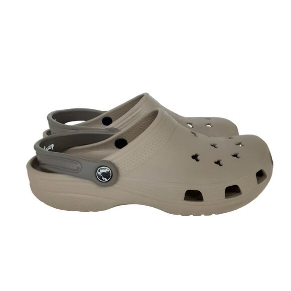 Crocs Disney Mickey Mouse Clogs Slip On Water Shoes Tan Brown Womens 9 Mens 7 - Picture 4 of 10